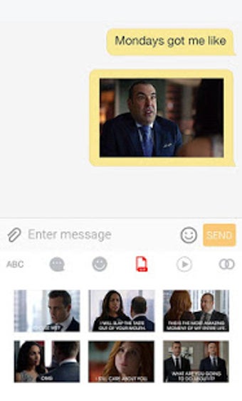 Image 0 for Suits Emoji Keyboard