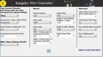 Imagen 0 para Kingsley WTV Converter