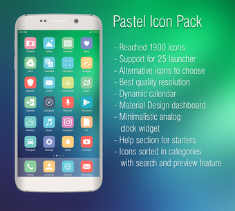 Imagen 0 para Pastel Icon Pack