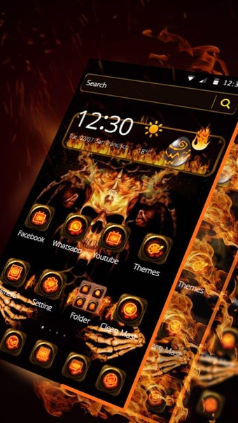 Image 2 for Fire Metal Skull Launcher
