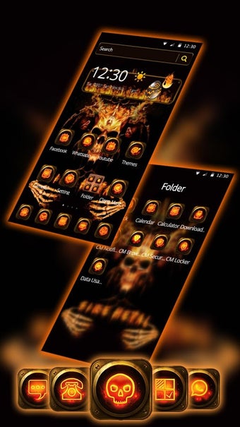 Imagen 3 para Fire Metal Skull Launcher