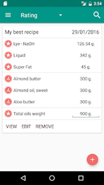 Imagen 2 para Saponify Soap Calculator