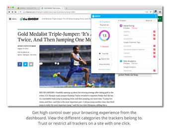 Image 1 for Ghostery (for Firefox)