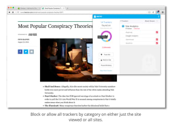 Image 2 for Ghostery (for Firefox)