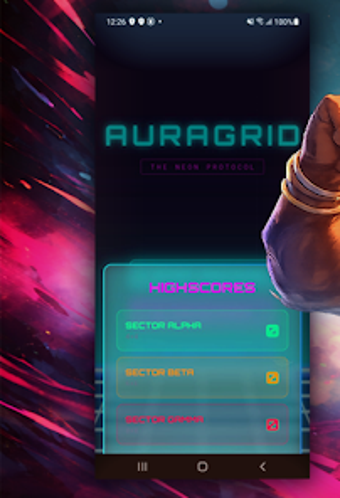 Imagen 0 para Auragrid Protocol Neon Qu…