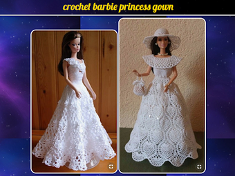 Image 0 for crochet barbie princess g…