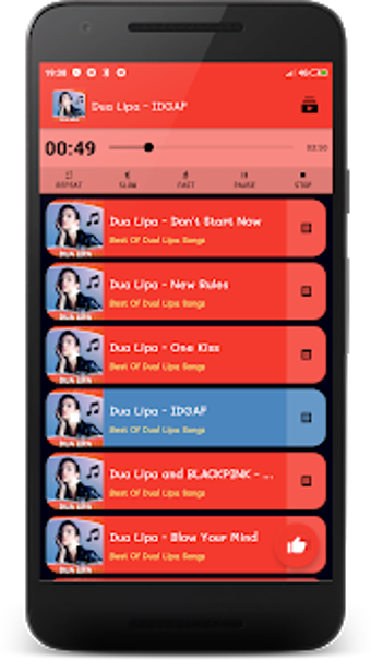 Imagen 0 para Dua Lipa Songs Offline