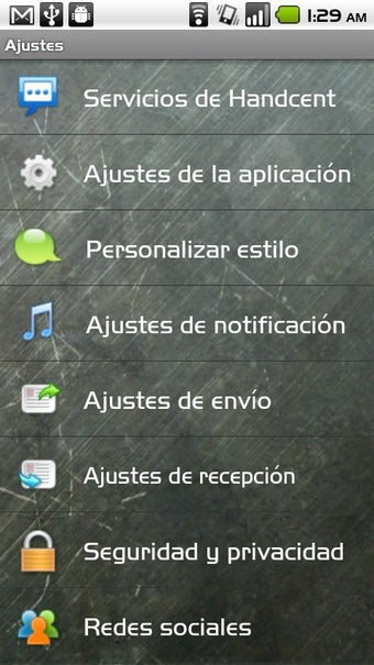 Imagen 0 para Handcent SMS Spanish Lang…