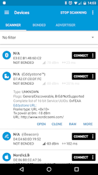 Imagen 1 para nRF Connect for Mobile