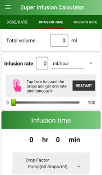 Image 2 for Super Infusion Calculator