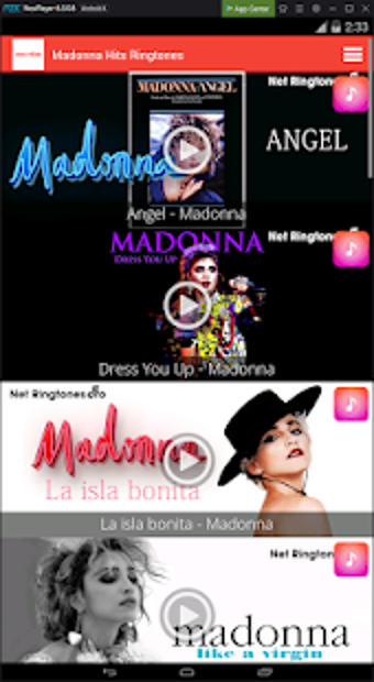 Image 0 for Madonna Hits Ringtones