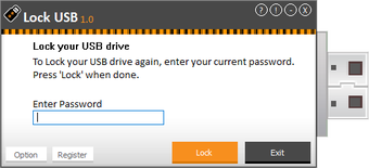Image 1 for Lock USB