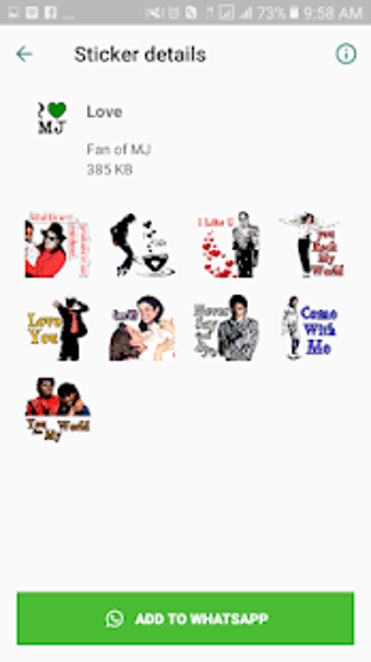 Image 0 for Michael Jackson WhatsApp …