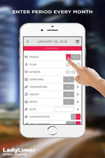 Image 0 for LADYTIMER Period Tracker …