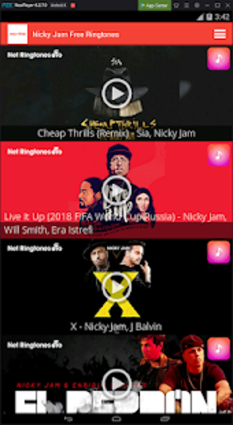 Imagen 3 para Nicky Jam Free Ringtones