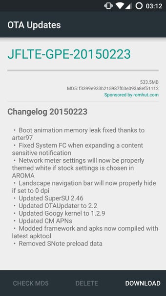 Image 0 for OTA Updates