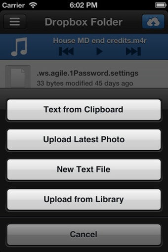 Image 3 for ClouDrop for Dropbox