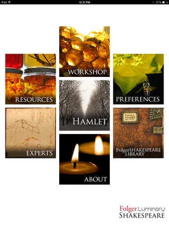 Image 0 for Hamlet: Folger Luminary S…