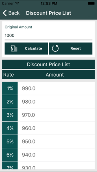 Image 0 for Discount Calculator (%)