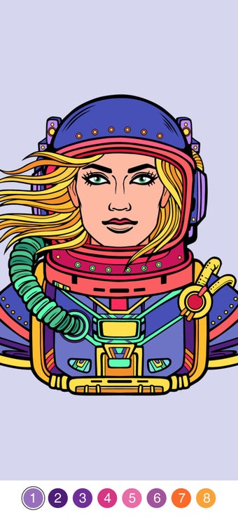 Image 2 for Artbook - Color by Number…