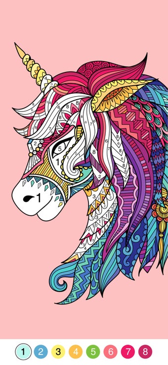 Image 1 for Artbook - Color by Number…