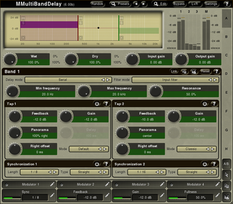 Image 0 for MMultiBandDelay (64 bit)