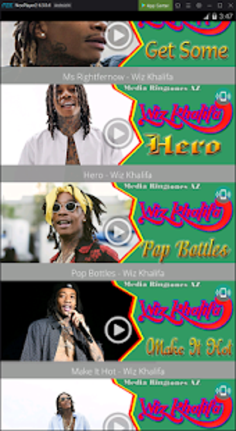 Image 0 for Wiz Khalifa Top Ringtones