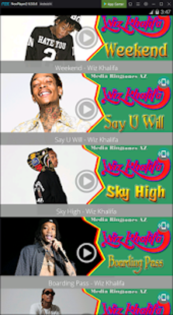 Image 3 for Wiz Khalifa Top Ringtones
