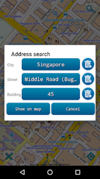 Imagen 2 para Map of Singapore offline