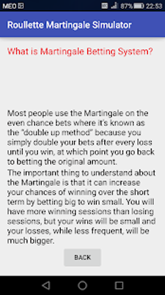 Image 1 for Roulette Martingale Calcu…