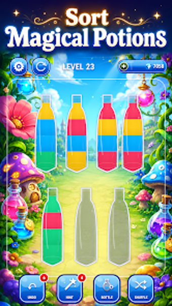 Imagen 0 para Magic bottle sort puzzle
