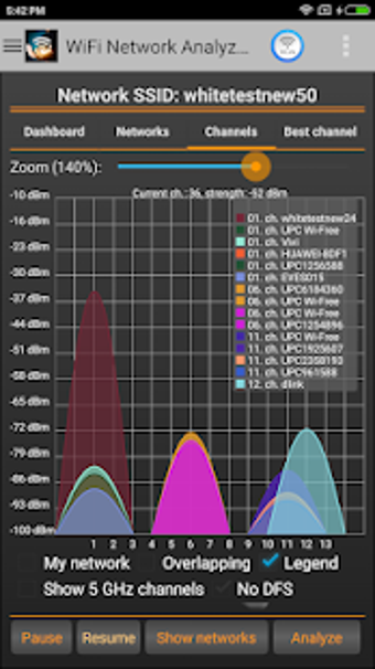 Imagen 1 para WiFi Analyzer Classic Pro