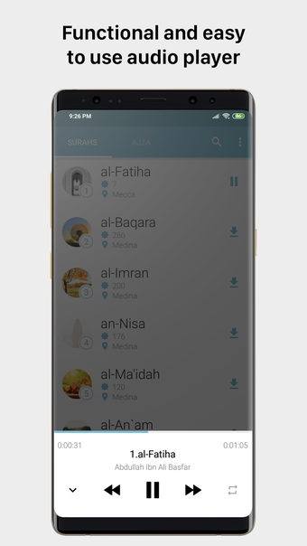 Imagen 2 para myQuran - The Holy Quran
