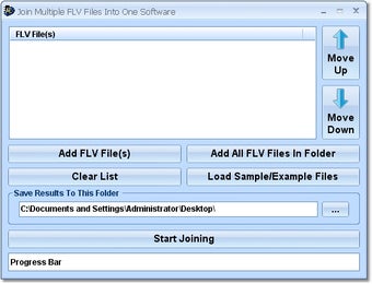 Imagen 0 para Join Multiple FLV Files I…