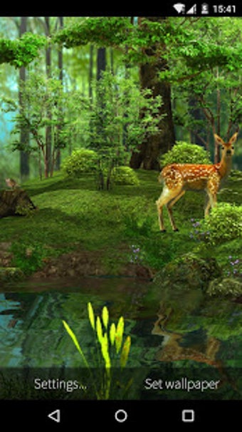 Image 0 for 3D Deer-Nature Live Wallp…