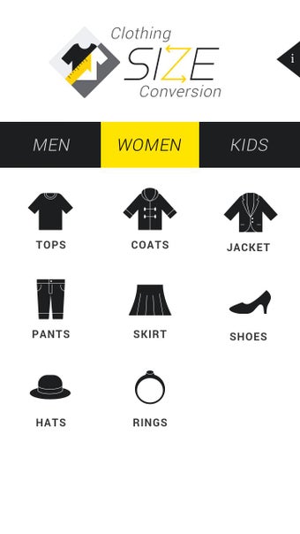 Image 0 for Clothing Size Conversion
