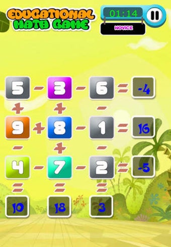 Image 0 for Educational Math Game For…