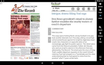 Image 0 for The Record Print Edition
