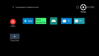 Image 1 for Basic TV Launcher