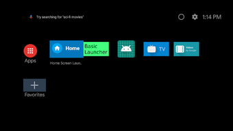 Image 0 for Basic TV Launcher