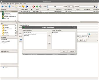 Image 0 for NixNote for Fedora/Ubuntu…