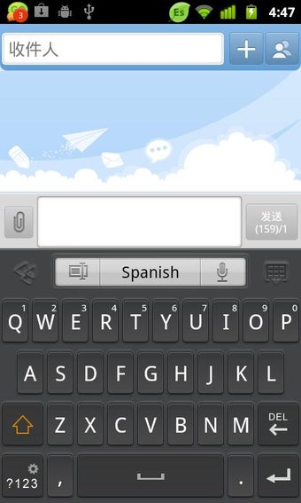 Imagen 1 para Spanish for GO Keyboard