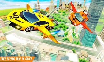 Image 0 for Flying Car Yellow Cab Cit…