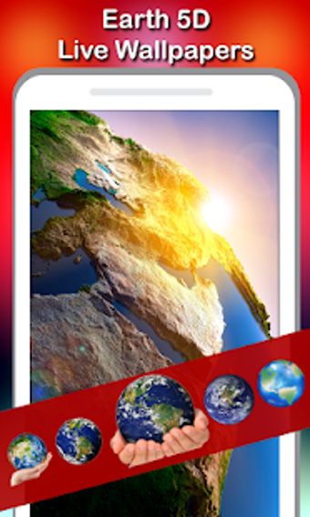 Image 2 for 5D Earth Live Wallpaper