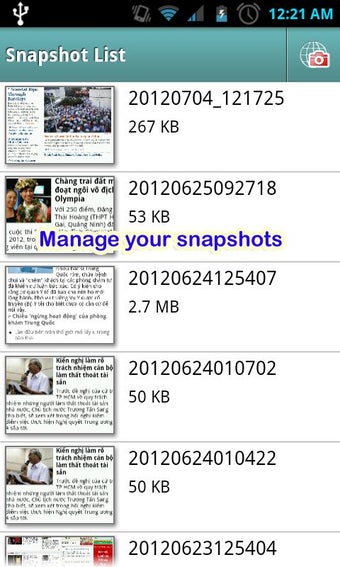 Imagen 1 para WebSnap - Website Widget …