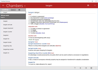 Image 1 for Chambers Dictionary for W…