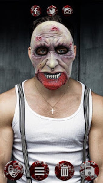 Image 1 for Scary Face Masks - Hallow…