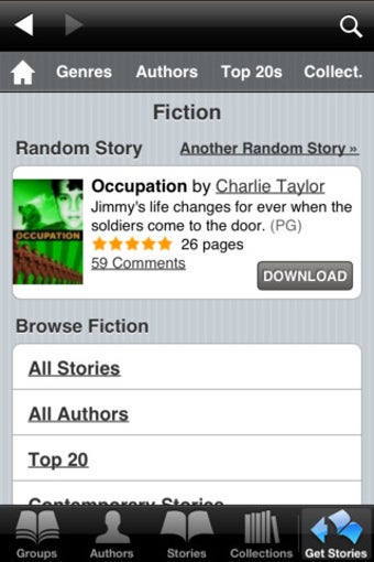 Image 3 for Short Stories eReader