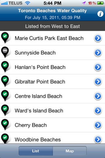 Image 0 for Toronto Beaches Water Qua…