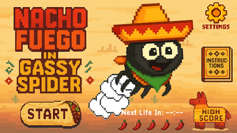 Image 0 for Nacho Fuego in Gassy Spid…